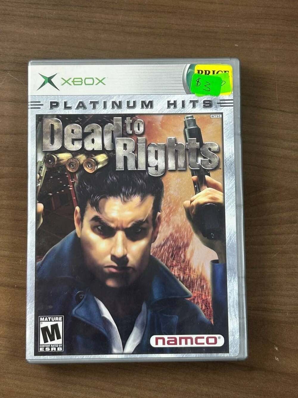 Dead to Rights Platinum Hits Microsoft Xbox 2002 CIB Complete w/ Manual